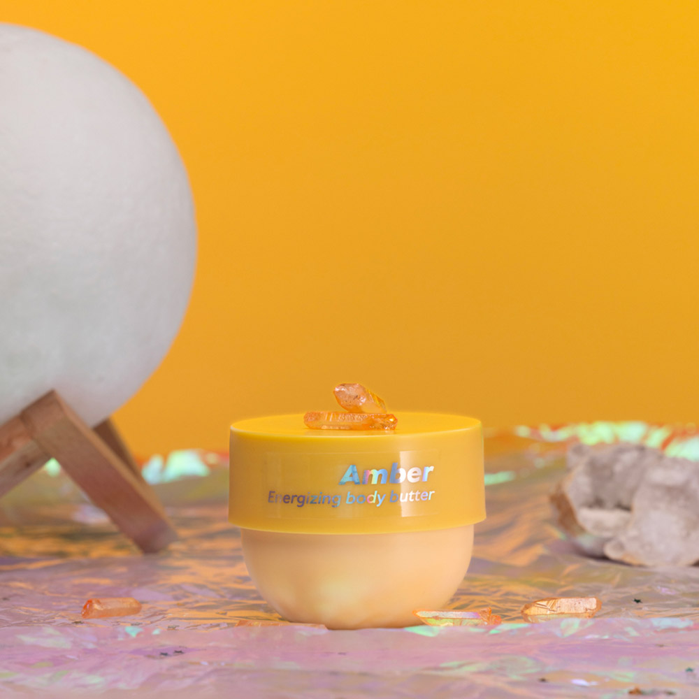 Beurre Corporel Energisant & Illuminateur à l'Ambre