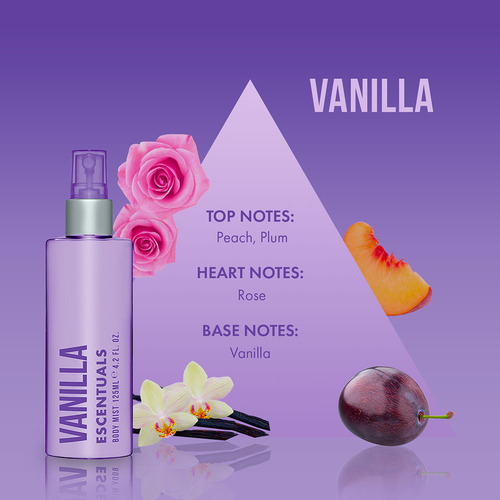 Brume Corps Escentuals Vanille - Petit Format 125ml