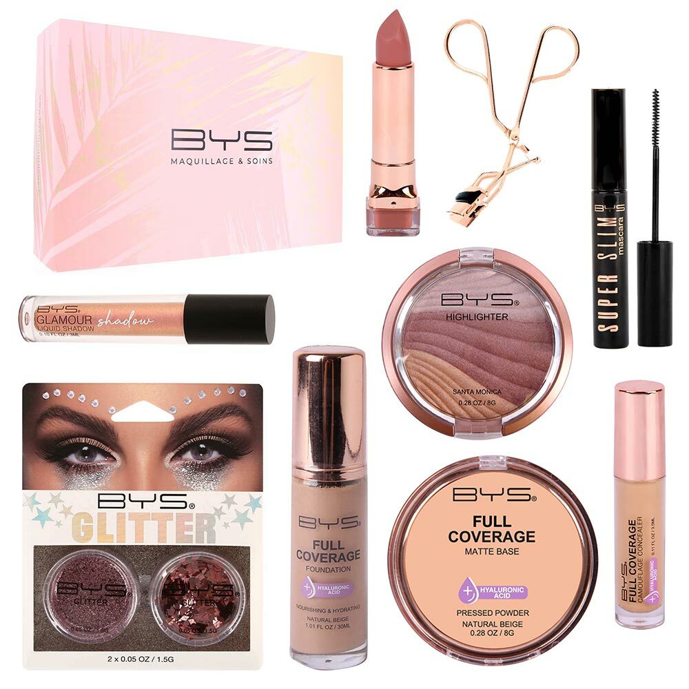 Coffret Maquillage Rose Gold - Highlighters & Illuminateurs - Maquillage du  Teint - Maquillage