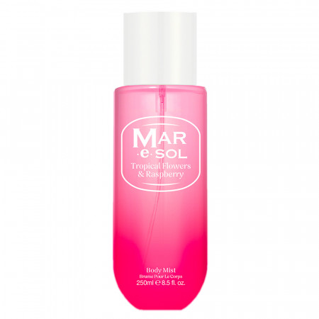 Brume Corporelle Mar e Sol Framboise, Jasmin, Musc - 250ml 