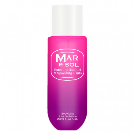 Brume Corporelle Mar e Sol Violette, Vanille Musquée, Bois de Cèdre - 250ml 