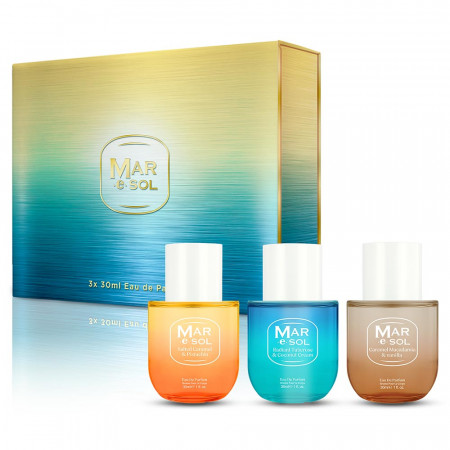 Coffret 3 Mini Eaux de Parfum Mar e Sol 30ml 