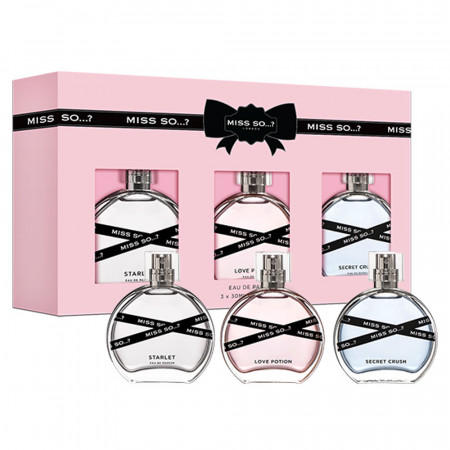 Coffret 3 Mini Eaux de Parfum Miss So 30ml 