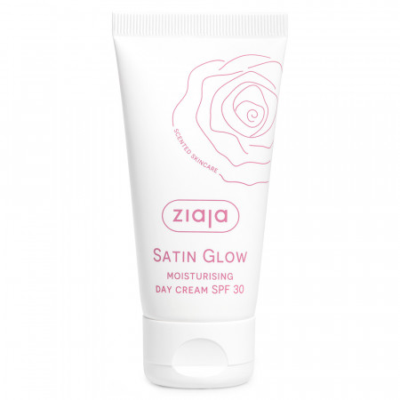 Crème Hydratante SPF 30 à la Rose Satin Glow 