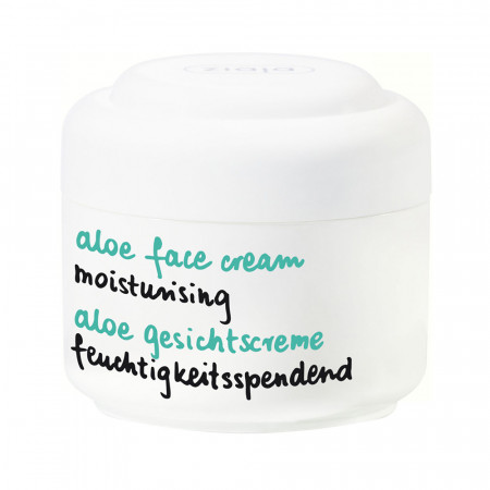 Crème Hydratante Visage pour Peau Sèche à l'Aloe Vera 