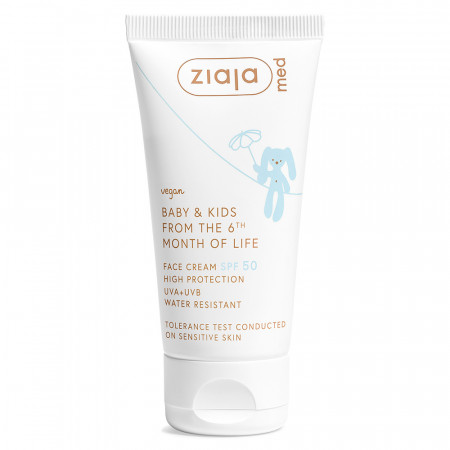 Crème Visage Protectrice SPF 50 Bébé & Enfants *Dermo Solution* 