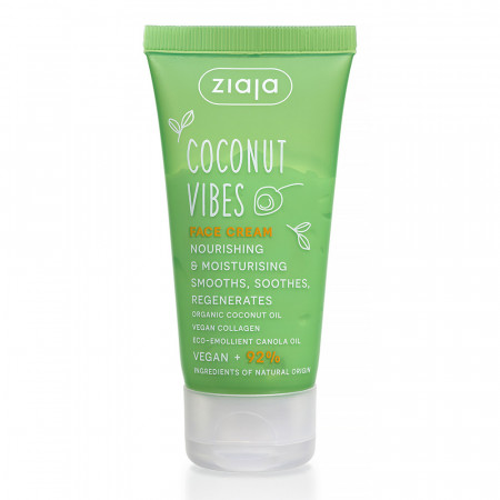 Crème Visage Régénérante à la Noix de Coco 