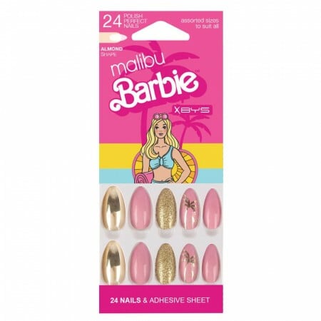 Faux Ongles *Barbie Malibu* Party in Pink 