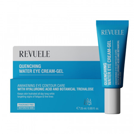 Gel-Crème Hydratant Contour des Yeux à l'Acide Hyaluronique 
