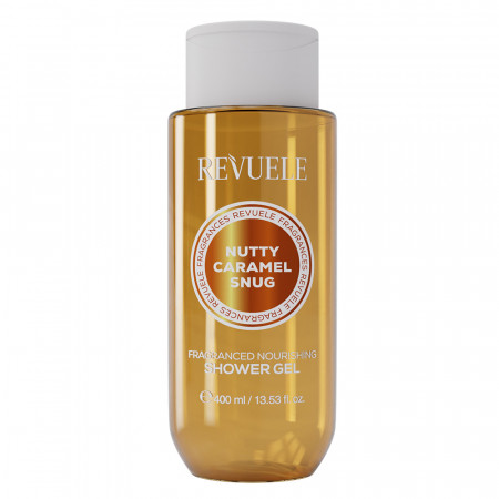 Gel de Douche Caramel Beurre Salé, Fève de Tonka, Noix de Macadamia - 400ml 