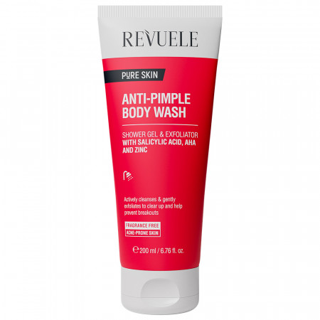 Gel Douche Exfoliant Anti-acné Corporelle - 200ml 