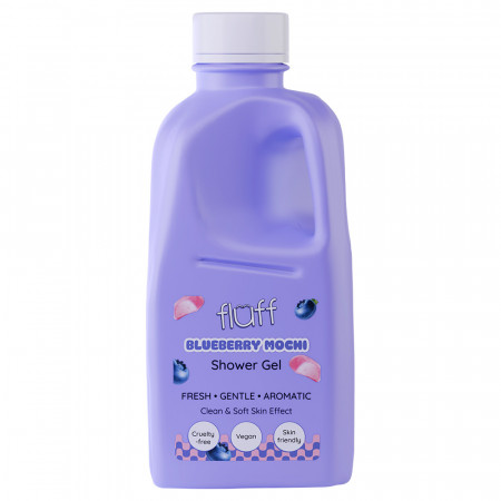 Gel Douche Repulpant Mochi Myrtille - Maxi Format 500ml 