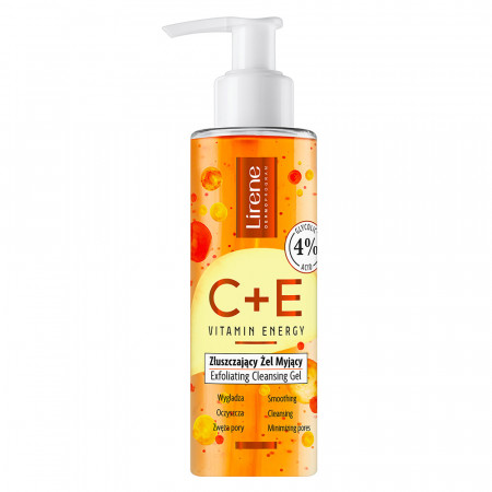 Gel Exfoliant & Nettoyant à la Vitamine C et E 
