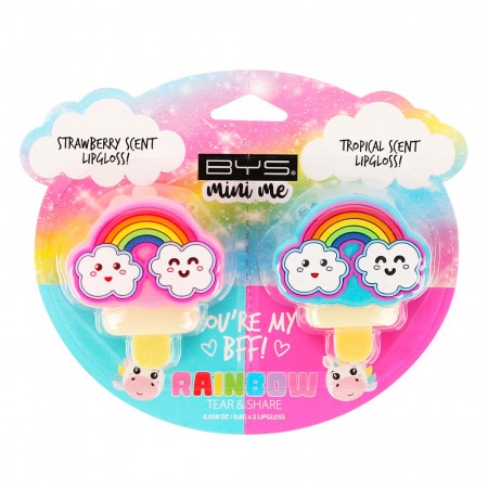 Gloss à Lèvres Parfumés x2 Rainbow 