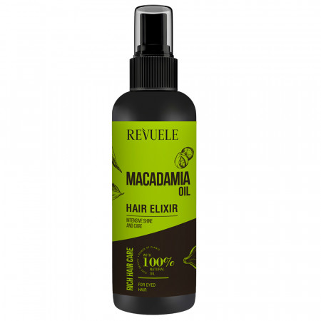 Huile Capillaire Réparatrice Hair Elixir à l'Huile de Macadamia 