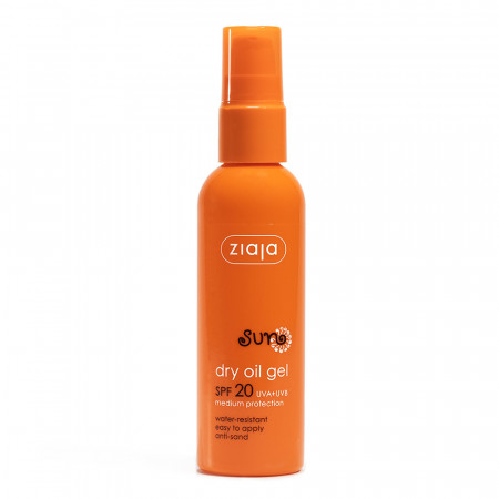 Huile Solaire Sèche en Gel SPF 20 