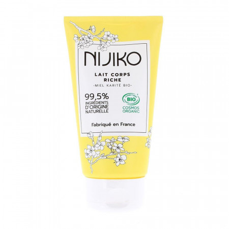 Lait Corps Bio Nourrissant Miel & Karité 