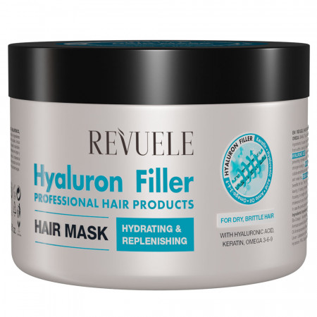 Masque Cheveux Redensifiant & Hydratant à l'Acide Hyaluronique - 500ml 