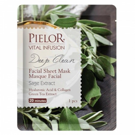 Masque Tissu Purifiant Thé Vert & Sauge 