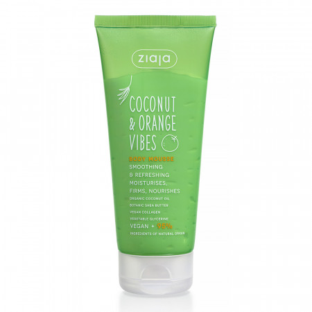 Mousse Énergisante pour le Corps à la Noix de Coco & à l'Orange 