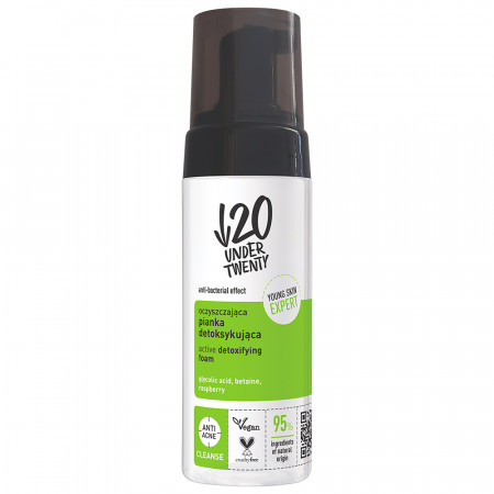 Mousse Nettoyante Visage Détoxifiante et Désincrustante 