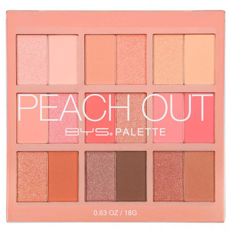 Palette 18 Fards Duo Mats & Irisés Peach Out 