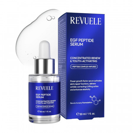 Sérum Anti-Rides Régénérant à l'EGF & Peptides – 30ml 