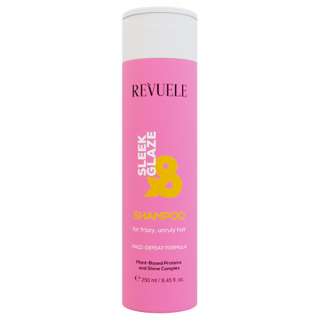 Shampoing Anti-Frisottis *Sleek & Glaze* - 250ml - Cheveux Indisciplinés 