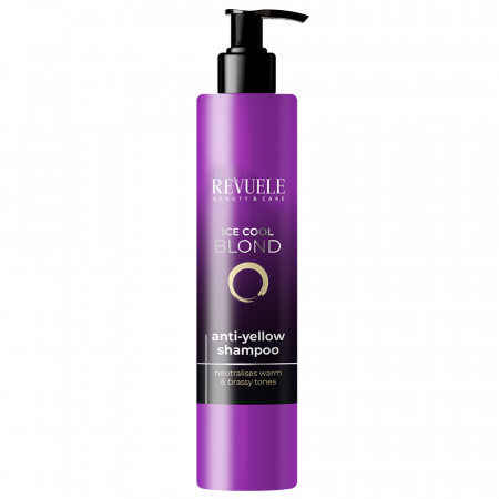 Shampoing Violet Anti Reflets Jaune Blond Polaire - 335ml 