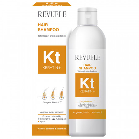 Shampooing Keratine Brillance & Réparation - 200ml 