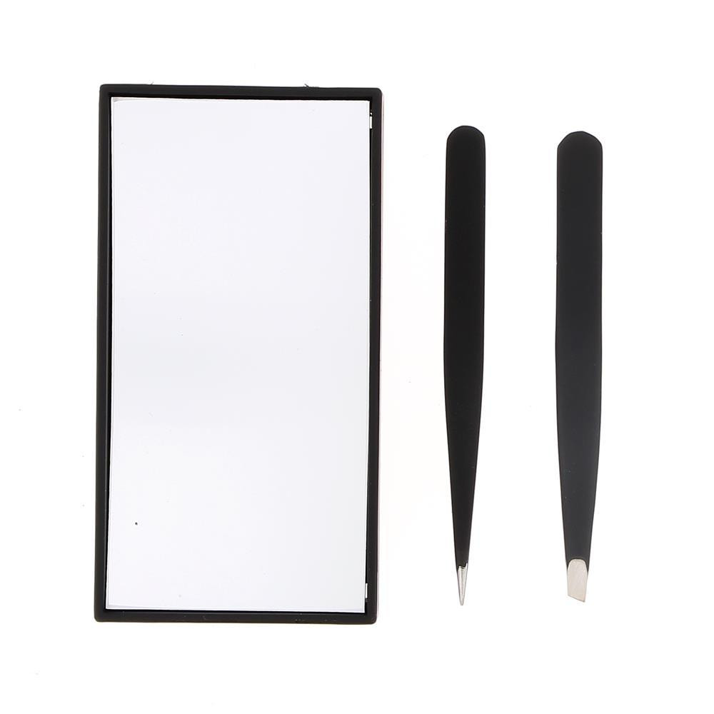 Miroir De Maquillage Grossissant X25 Avec Ventouse 6 Pouces - Inclut 1 Pince à Épiler - Pour Sourcils, Barbe Et Soins De La Peau