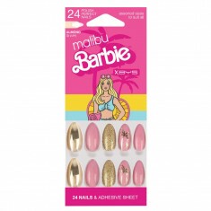Faux Ongles *Barbie Malibu* Party in Pink