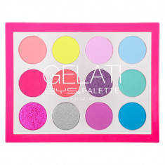 Palette 12 Fards à Paupières Gelati