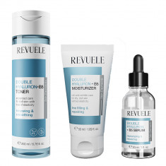 Rituel Visage Hydratant Anti-âge à l'Acide Hyaluronique & Vitamine B5