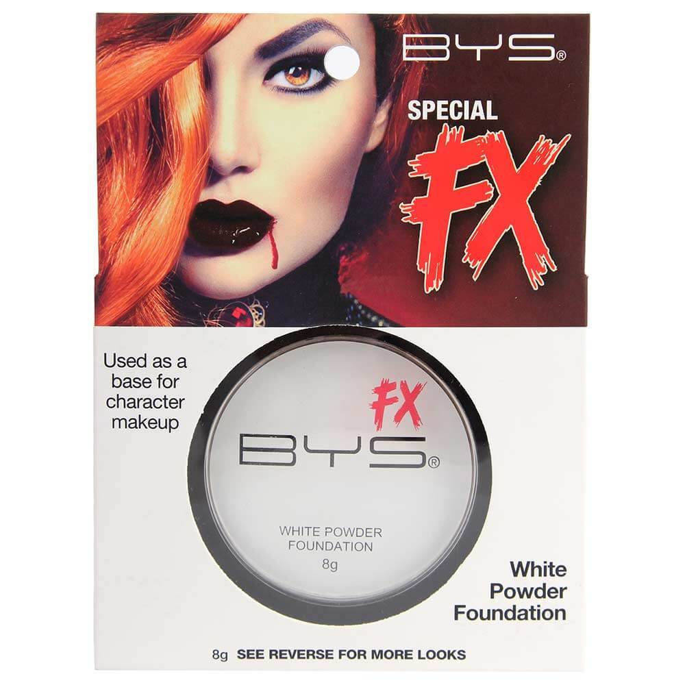 Fond de teint Poudre Blanc Special FX pour maquillage d'Halloween