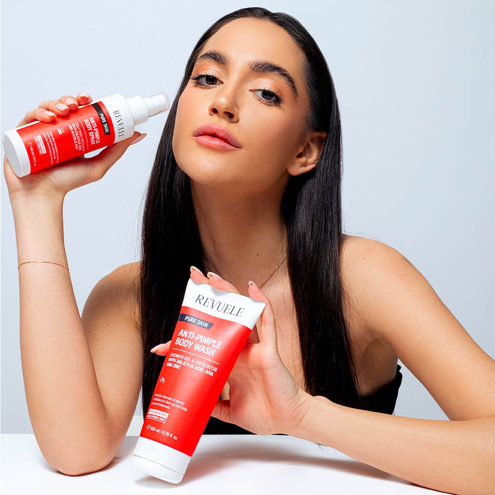 Gel Douche Exfoliant Anti-acné Corporelle - 200ml