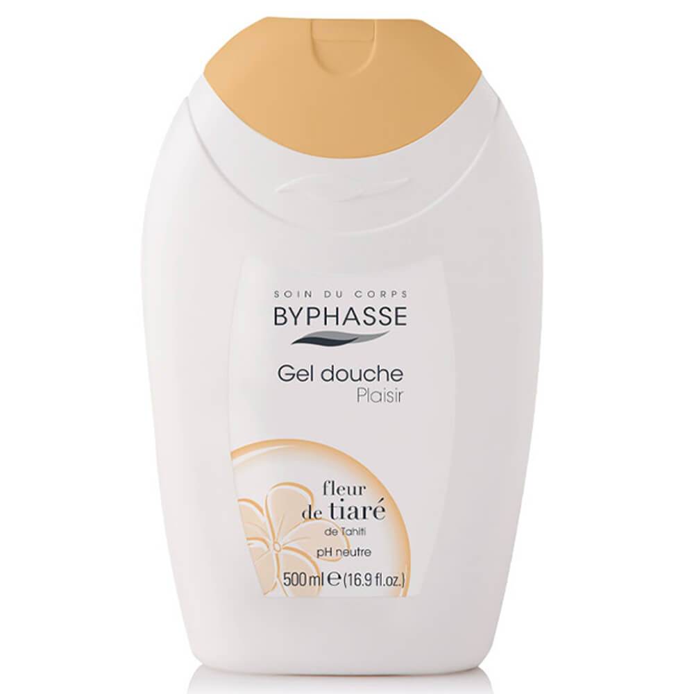 Plaisir Gel de Douche Fleur de Tiaré BYPHASSE 500ml