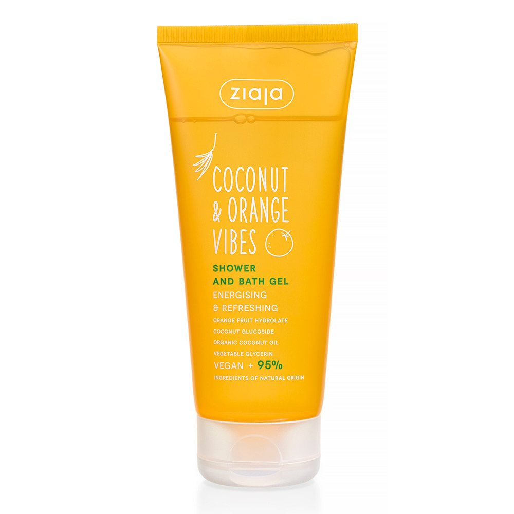 Gel Lavant Corps à la Noix de Coco & à l'Orange