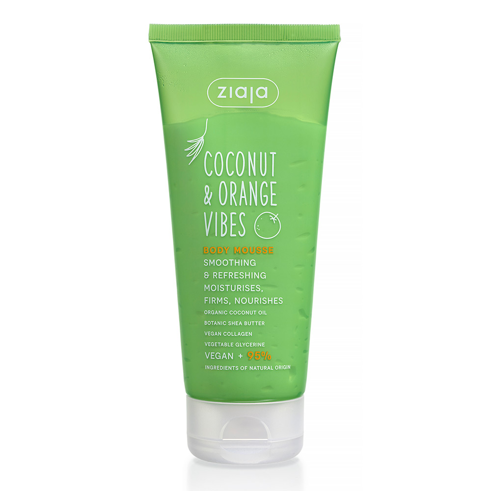 Mousse Énergisante pour le Corps à la Noix de Coco & à l'Orange