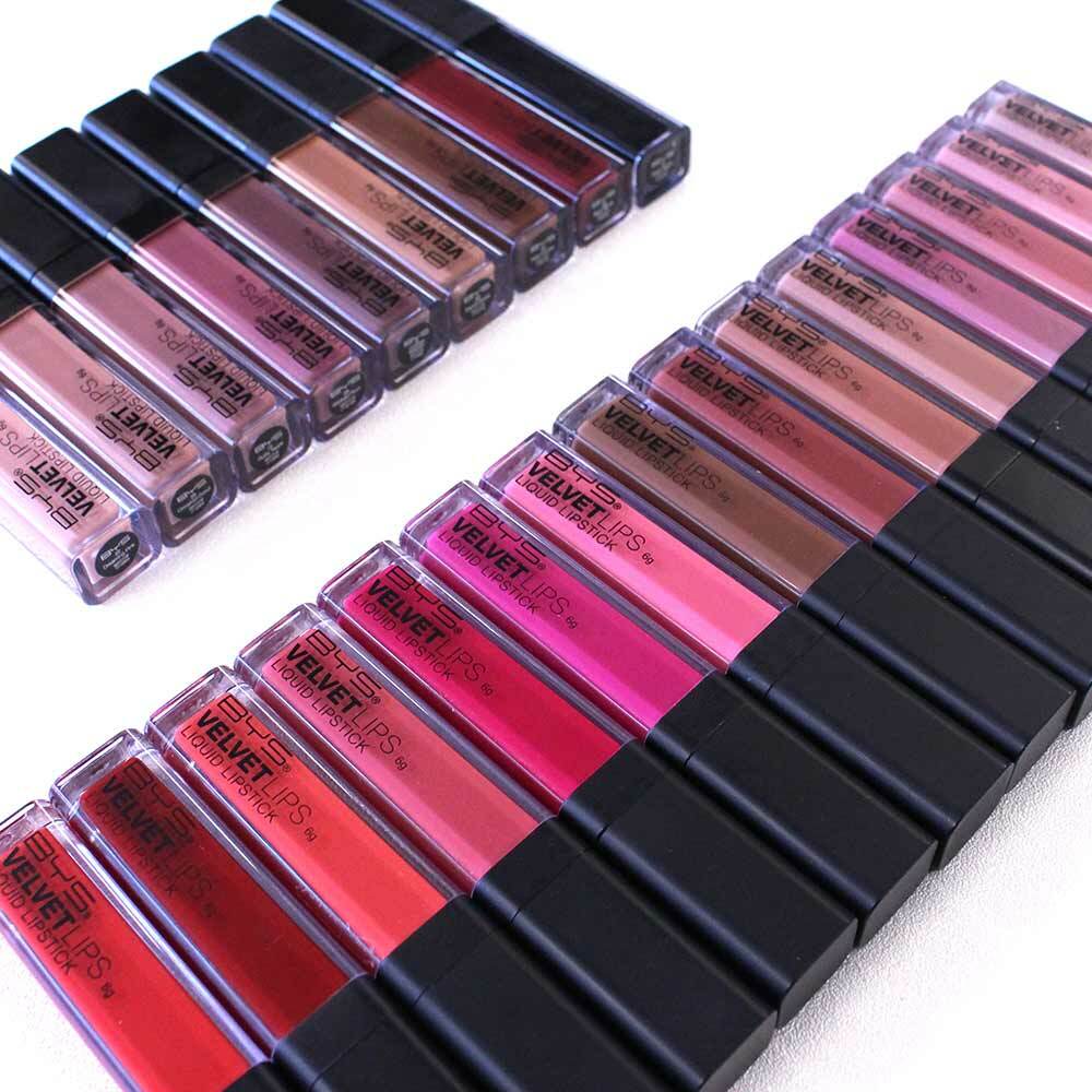 Rouge à lèvres sans transfert Velours Mat par BYS Maquillage